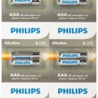 Батарейка LR 3 Philips Long 2/6xBL отрывной (96/288)