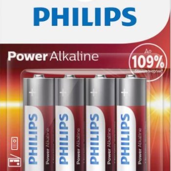 Батарейка LR 6 Philips Power  4xBL (48/144)