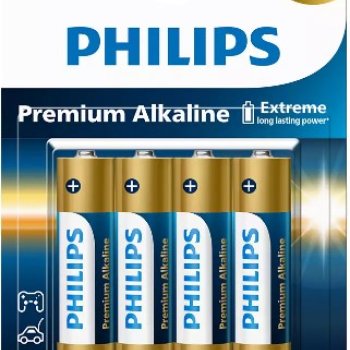 Батарейка LR 6 Philips Premium  4xBL (48/144)