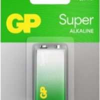 Батарейка 6LR61 GP Super G-Tech 1xBL (10/200)