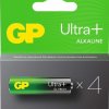 Батарейка LR 6 GP Ultra Plus 4xBL (40/160)