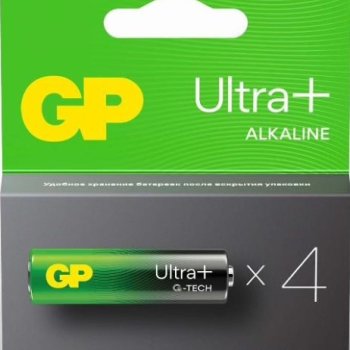 Батарейка LR 6 GP Ultra Plus G-Tech 4xBL (40/320)