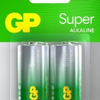 Батарейка LR14 GP Super 2xBL New (20/160)