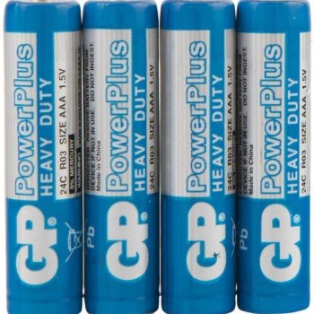 Батарейка R 3 GP Power Plus б/б 4S (40/200/1000)