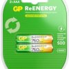 Аккумулятор NiMh R 3 750мАч GP ReEnergy 2xBL (20/200)
