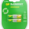 Аккумулятор NiMh R 3 1000мАч GP ReEnergy 2xBL (20/200)