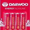 Батарейка LR 6 Daewoo 4xBL (40/960)