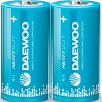 Батарейка R14 Daewoo б/б 2S (24/480)