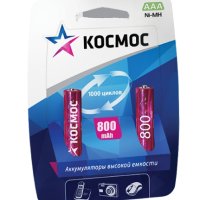 Аккумулятор NiMh R 3  800мАч Космос 2xBL (24)