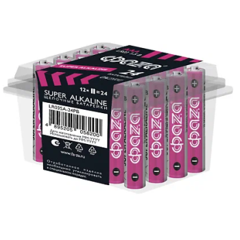 Батарейка LR 3 Фаzа Super 24Box (240/960)