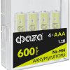 Аккумулятор NiMh R 3 600мАч Фаzа  4Box (40)