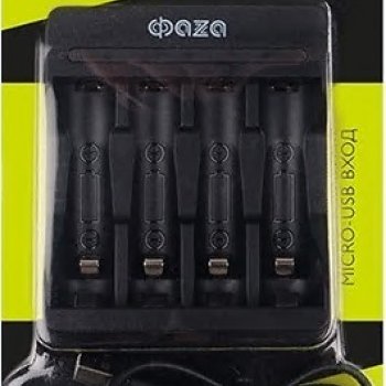 Зарядное устройство Фаzа B-95USB (без аккумуляторов, 2*R3/R6,9V) (40)