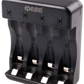 Зарядное устройство Фаzа CND-4IS-14 (без аккумуляторов, 4*R3/R6) (40)