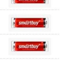 Батарейка LR 6 SmartBuy 1/5xBL отрывной (60/600)