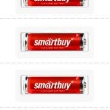 Батарейка LR 6 SmartBuy 1/5xBL отрывной (60/600)