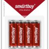 Батарейка LR 6 SmartBuy 4xBL (48/480)#