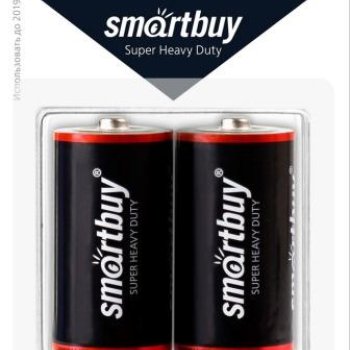 Батарейка R20 SmartBuy 2xBL (12/96)