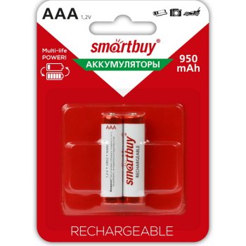 Аккумулятор NiMh R 3  950мАч SmartBuy 2xBL (24/240)