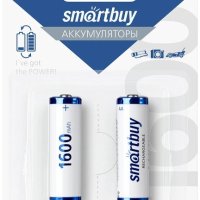 Аккумулятор NiMh R 6 1600мАч SmartBuy 2xBL (24/240)