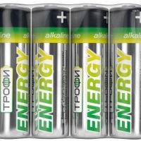 Батарейка LR 6 Трофи Energy б/б 4S (60/720)