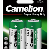 Батарейка R20 Camelion 2xBL Green (12/144)