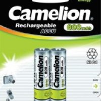 Аккумулятор NiCd R 6  800мАч Camelion 2xBL (24/480)