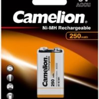 Аккумулятор NiMh 6F22 250мАч Camelion 1xBL 9В (12)