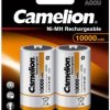 Аккумулятор NiMh R20 10000мАч Camelion 2xBL (12)
