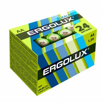 Батарейка LR 6 Ergolux б/б 24Box (480)