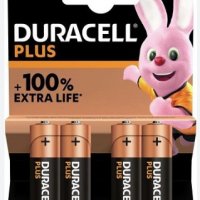 Батарейка LR 6 Duracell Plus 4xBL (80)