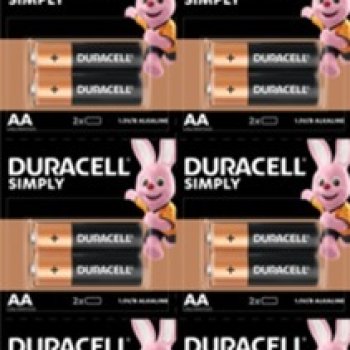 Батарейка LR 6 Duracell Simply 2/10BL отрывной (200)