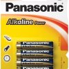 Батарейка Panasonic Alkaline Power LR 3 (4*Вl) Bronze (48/240)