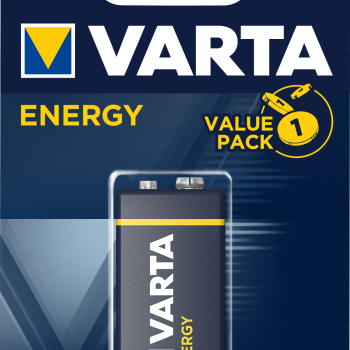 Батарейка 6LR61 Varta Energy 1xBL (10/50)