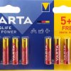 Батарейка LR 3 Varta Longlife Max Power 5+3xBL (160)