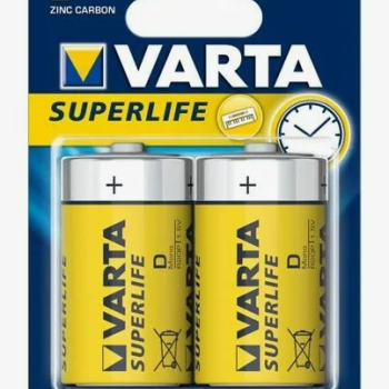 Батарейка R 20 Varta Superlife 2xBL (24/120)