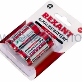 Батарейка LR14 Rexant 2xBL (192)
