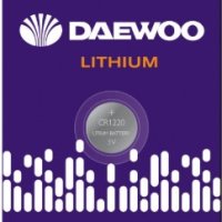 Батарейка литиевая CR 1220 Daewoo 1xBL 3V (1/20)
