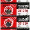 Батарейка литиевая CR 1220 Maxell 5xBL 3V (100)