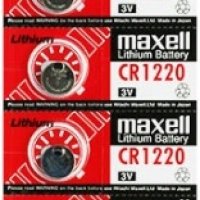 Батарейка литиевая CR 1220 Maxell 5xBL 3V (100)