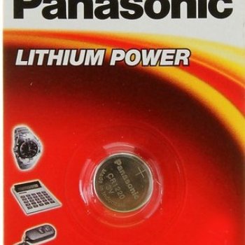 Батарейка литиевая CR 1220 Panasonic 1xBL 3V (24/240)