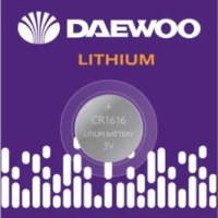 Батарейка литиевая CR 1616 Daewoo 1xBL 3V (1/20)
