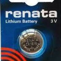 Батарейка литиевая CR 1616 Renata 1xBL 3V (10/100)