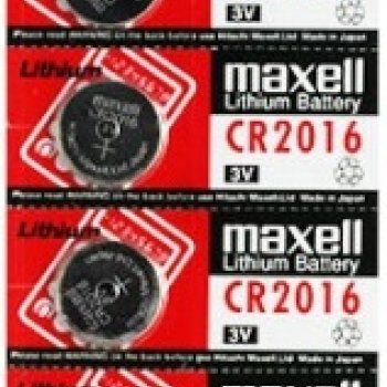 Батарейка литиевая CR 1620 Maxell 5xBL 3V (100)