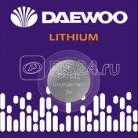Батарейка литиевая CR 1632 Daewoo 1xBL 3V (1/20)