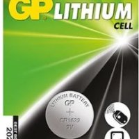 Батарейка литиевая CR 1632 GP 1xBL 3V (100)