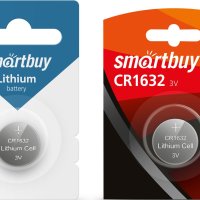 Батарейка литиевая CR 1632 SmartBuy 1xBL 3V (12/72)