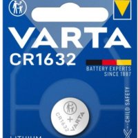 Батарейка литиевая CR 1632 Varta 1xBL 3V (10)