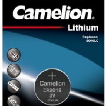 Батарейка литиевая CR 2016 Camelion 1xBL 3V (10)