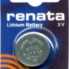 Батарейка литиевая CR 2016 Renata 1xBL 3V (10/100)