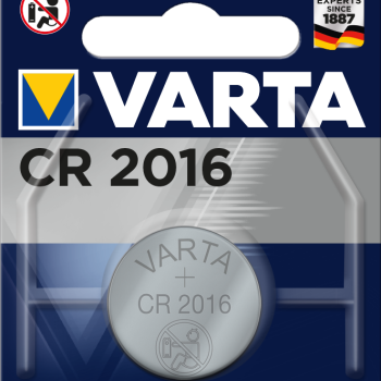 Батарейка литиевая CR 2016 Varta 1xBL 3V (10)
